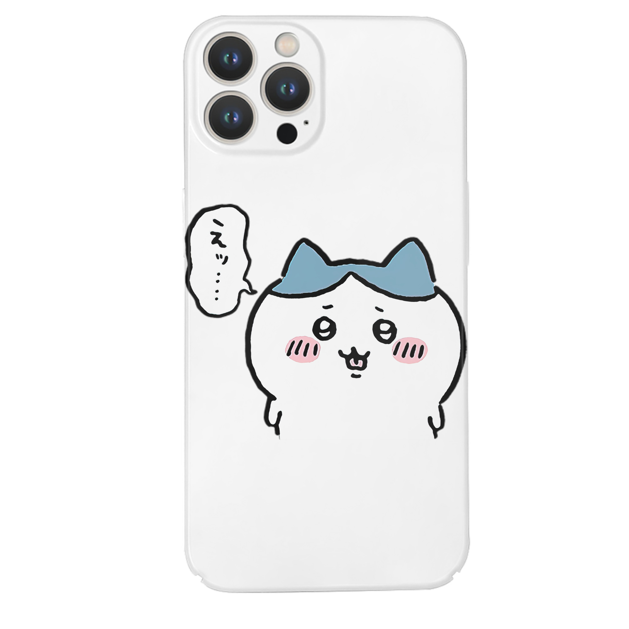 （画像用） ちいかわ ハチワレ Chii-kawa hachiware 【iPhone 14シリーズ対応】ハードケース